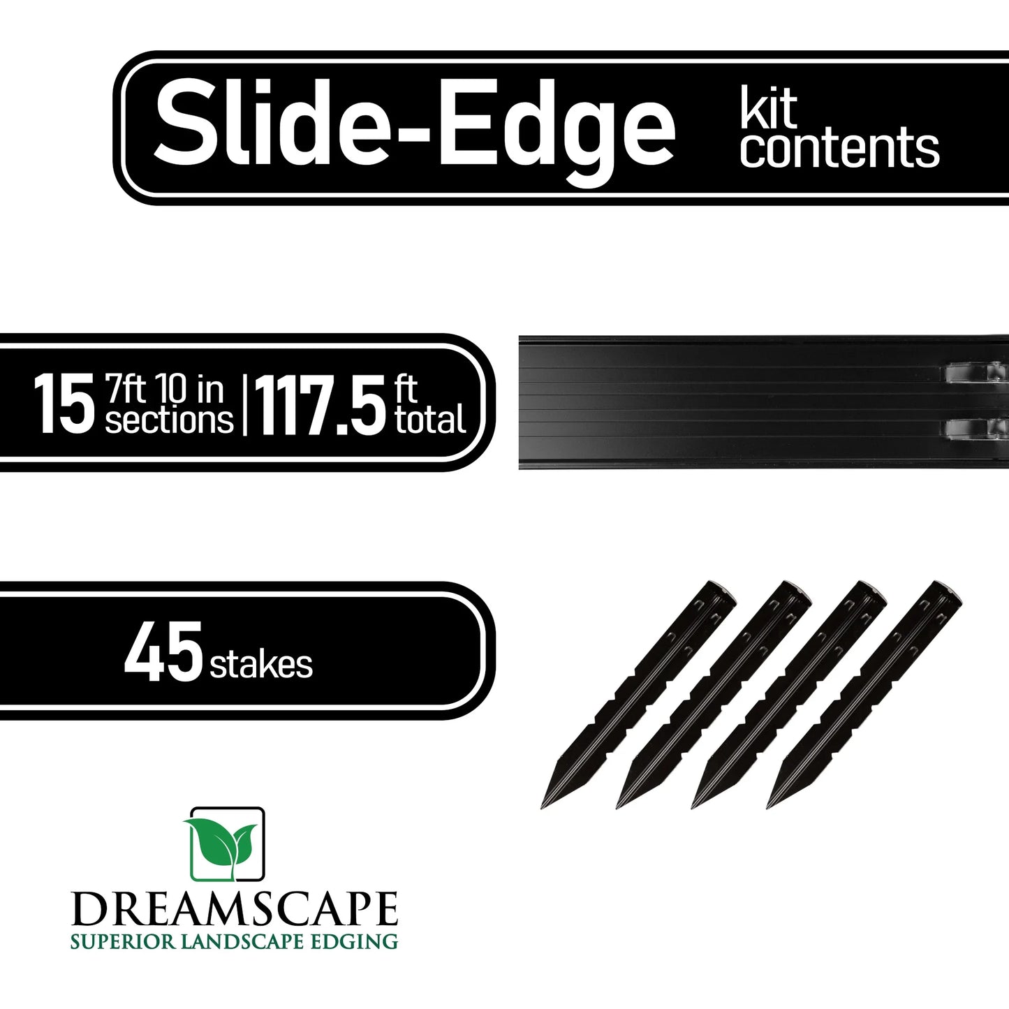 Slide-Edge® 1/8" x 4" x 7' 10"