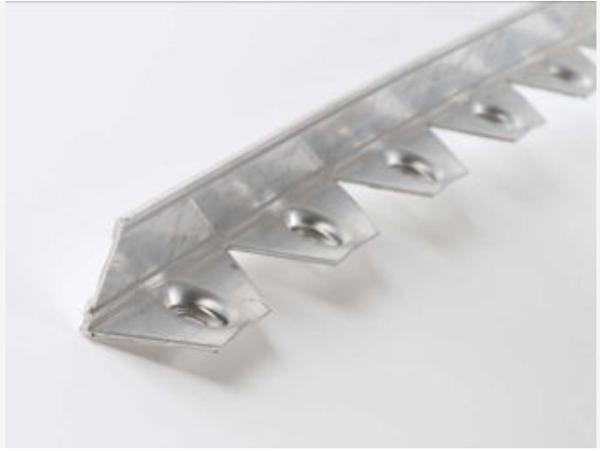 1/8" x 1-3/8" x 8' 4" (250' per box) - Natural Finish Aluminum