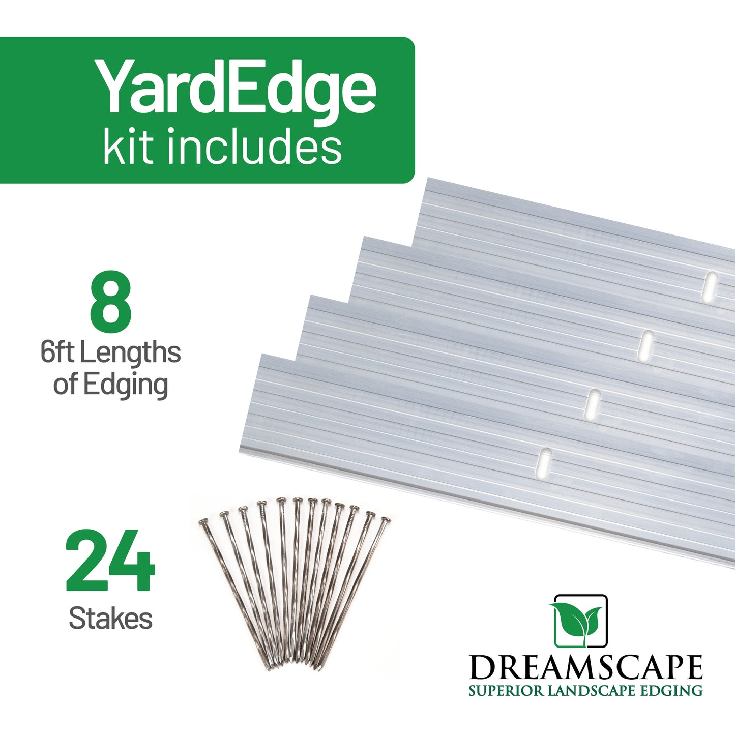 YardEdge 1/8" x 4" x 6'