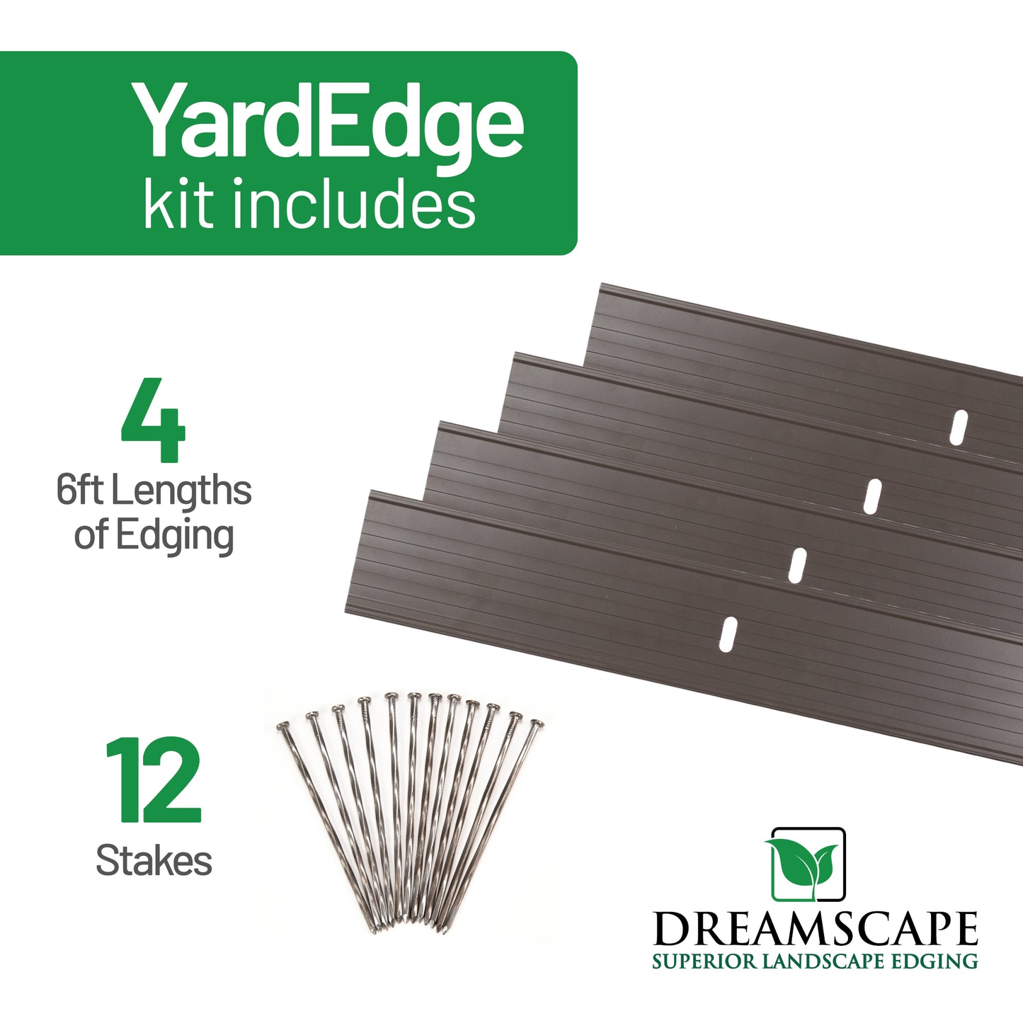 YardEdge 1/8" x 4" x 6'