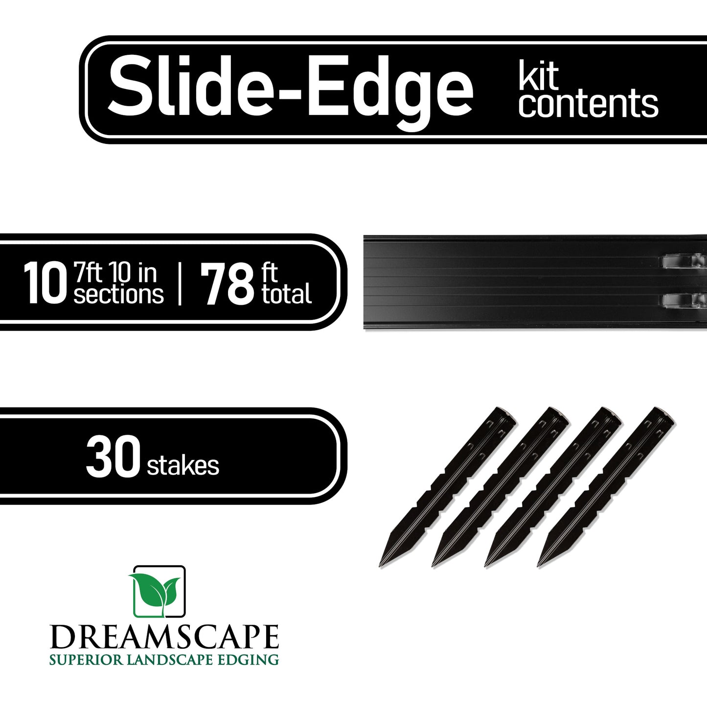 Slide-Edge® 1/8" x 4" x 7' 10"