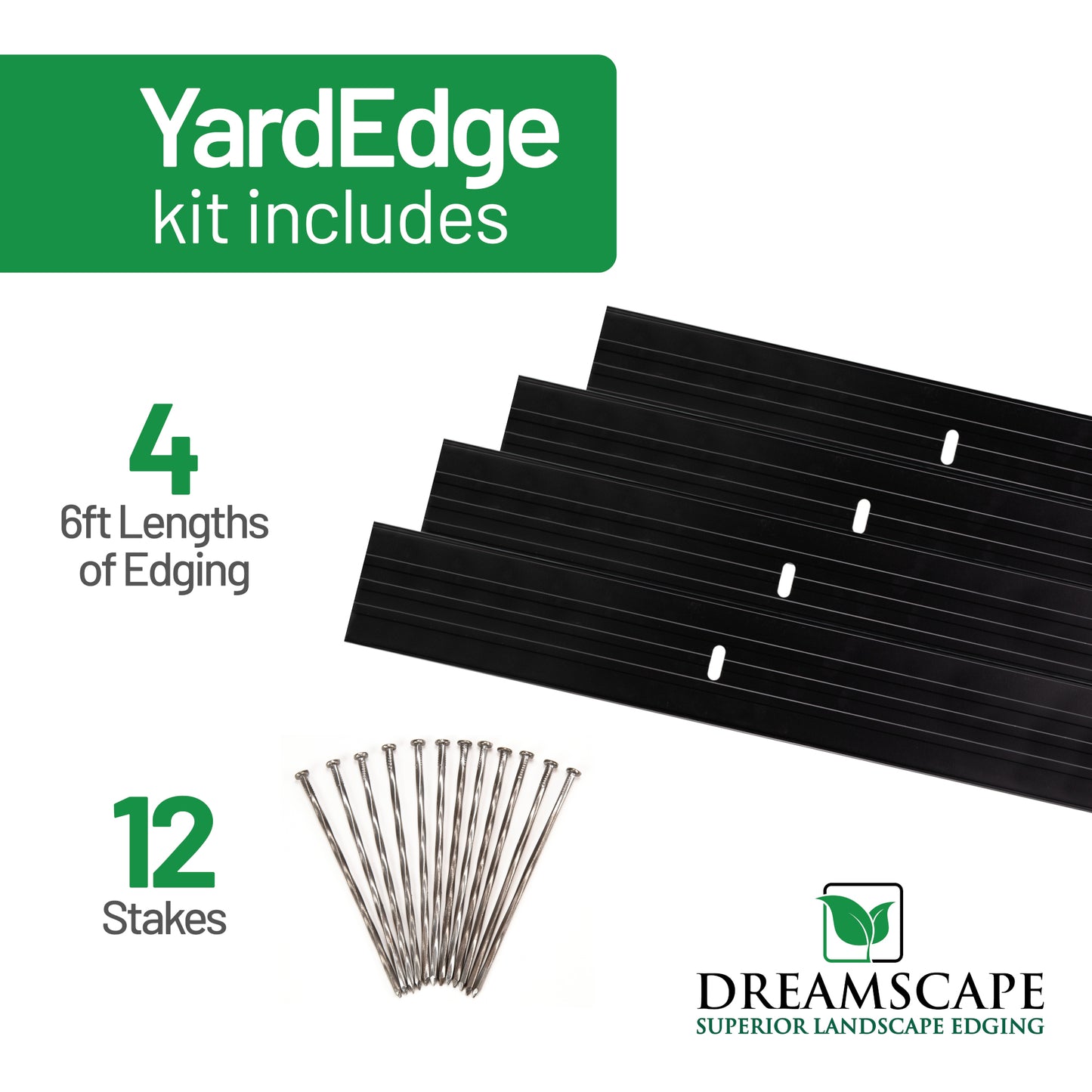 YardEdge 1/8" x 4" x 6'