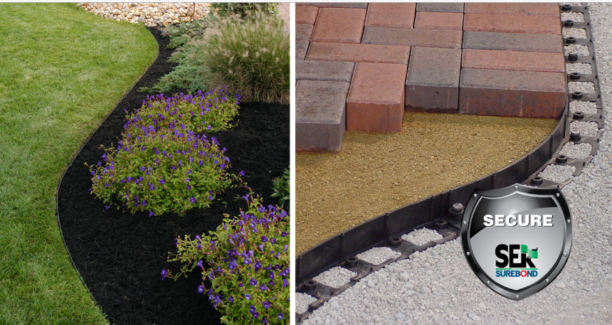 Barrier Paver Edging 8 Pack - 53.6'