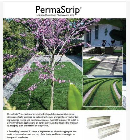 PermaStrip, Mill Finish, 1/8"x3.5"x16', (240' per box)