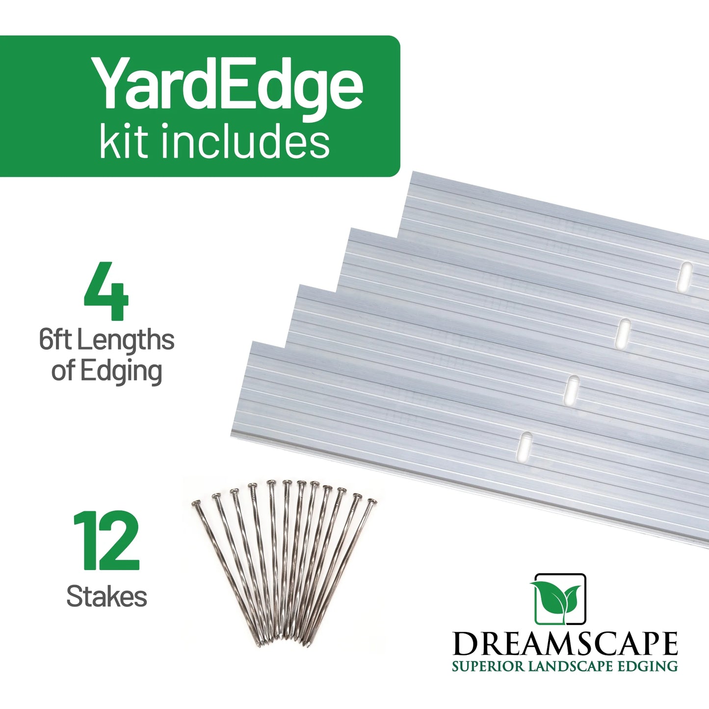YardEdge 1/8" x 4" x 6'